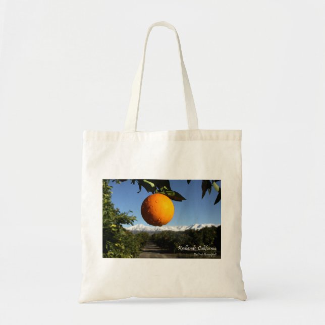 Oranges of Redlands, California Tote Bag (Front)