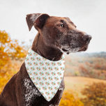 Oranges Pattern Fruit Pet Bandanna<br><div class="desc">Pet Bandanna with Orange Pattern</div>