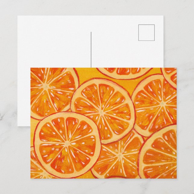 Oranges Postcard (Front/Back)