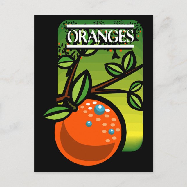 Oranges Postcard (Front)