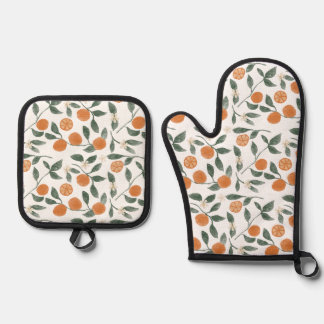Oranges Pot Holder Set