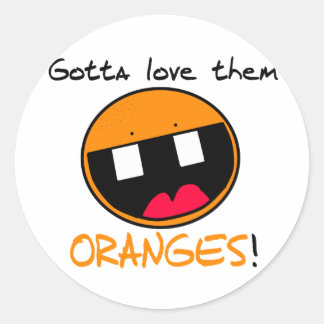 Oranges Sticker
