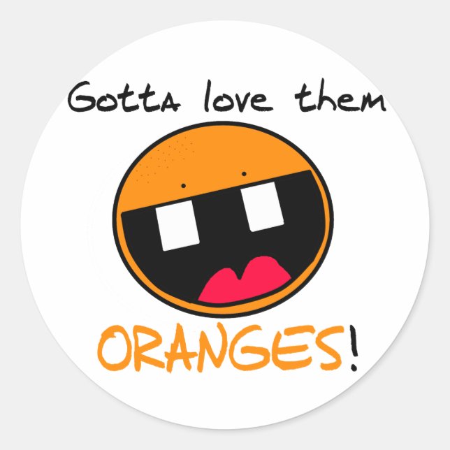 Oranges Sticker (Front)