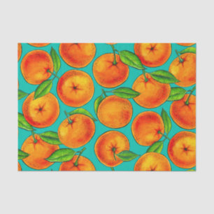 Oranges Tissue Paper