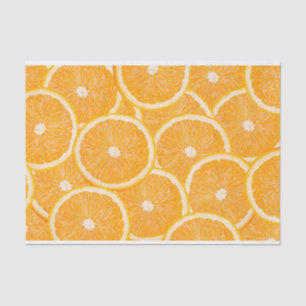 Oranges tissue paper