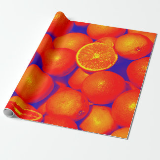 Oranges Wrapping Paper