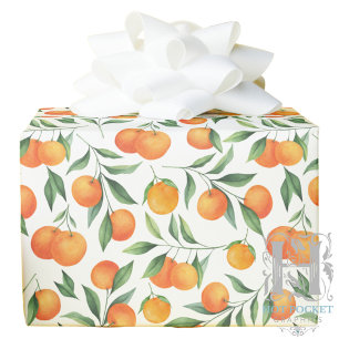 Oranges Wrapping Paper