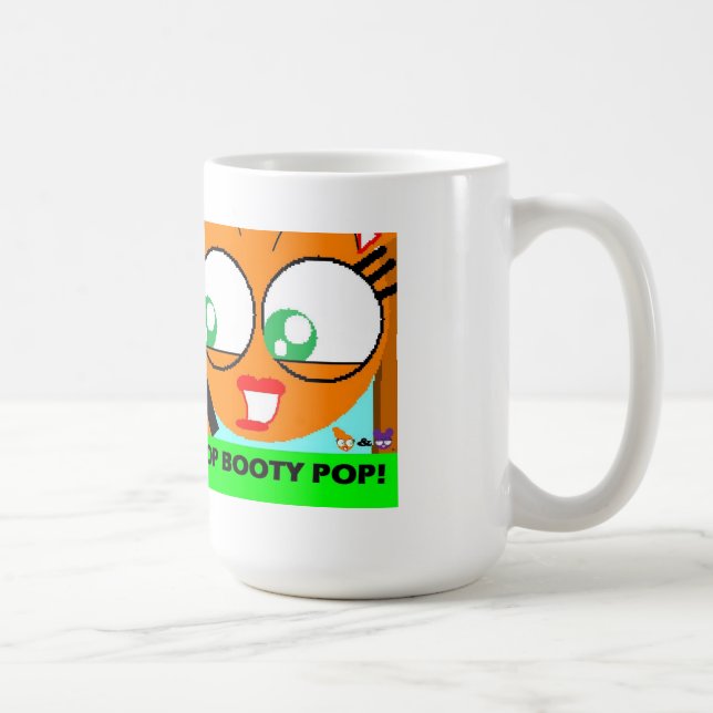 orangey & mango booty pop mug (Right)