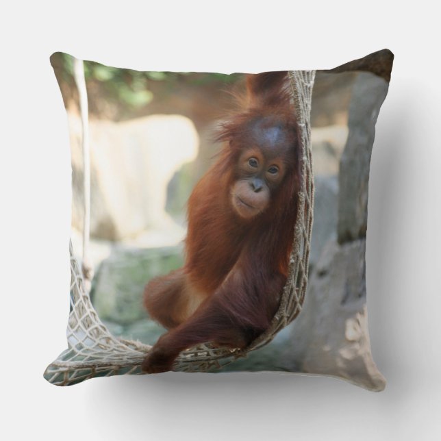 OrangUtan 001 Cushion (Front)