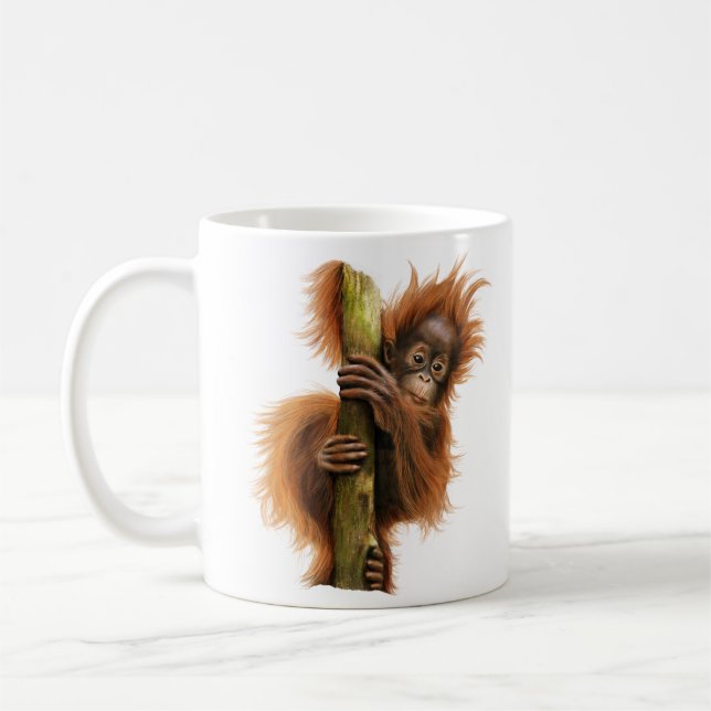 Orangutan 11 oz Classic Mug (Left)