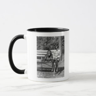 Orangutan and Boy - National Zoo Mug