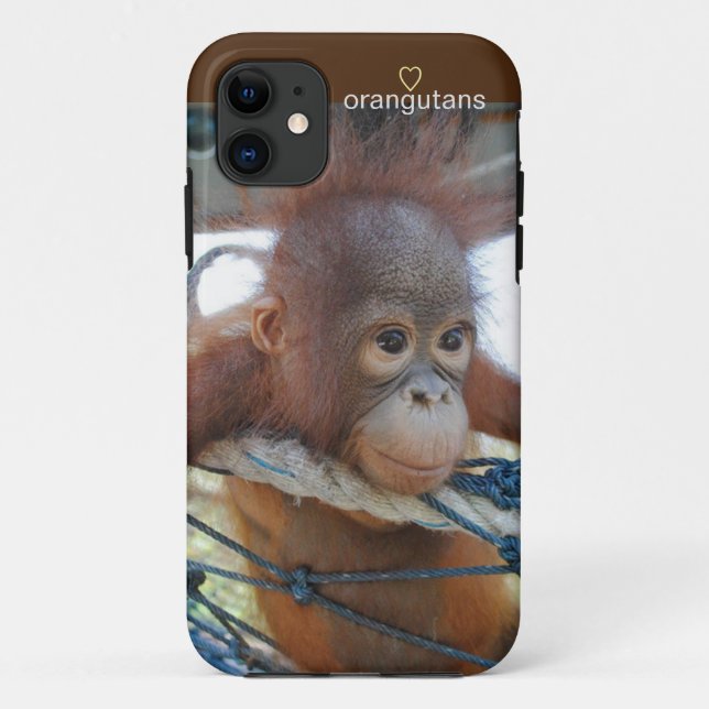 Orangutan Baby Doris Case-Mate iPhone Case (Back)
