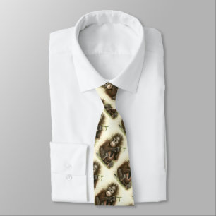 Orangutan Baby With Leaves Tie
