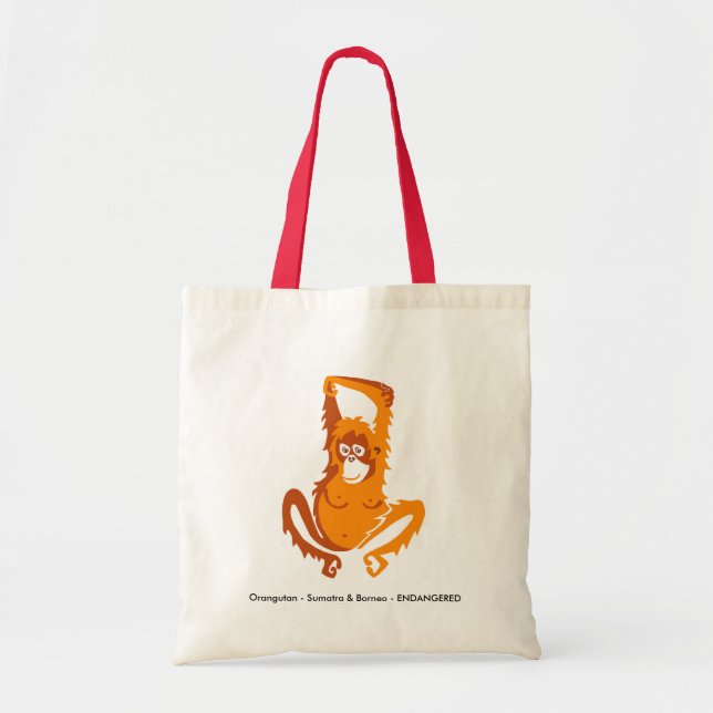ORANGUTAN -Budget Tote Bag (Front)