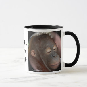 Orangutan Children's Prayer Mug
