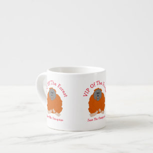 Orangutan Design Personalised Espresso Cup