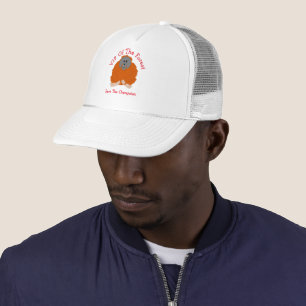 Orangutan Design Personalised Trucker Hat