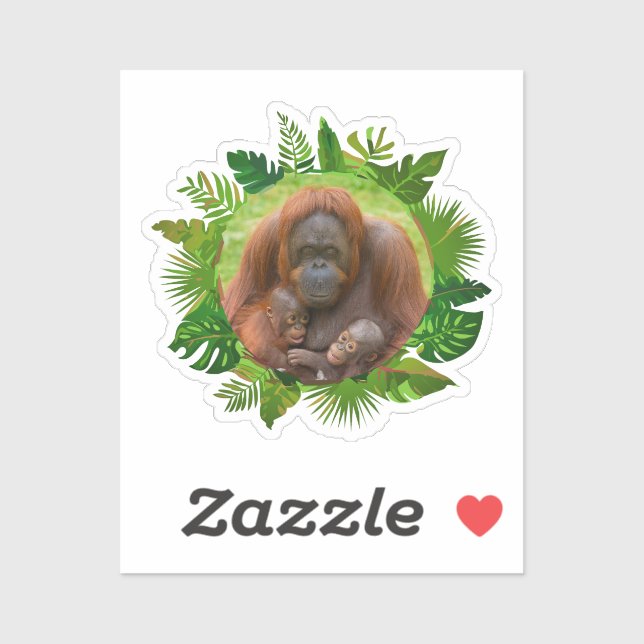 Orangutan Family Bond (Sheet)