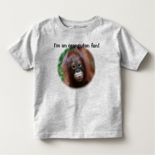Orangutan Fan Toddler T-Shirt