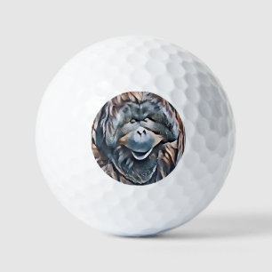 ORANGUTAN GOLF BALLS