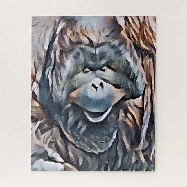 ORANGUTAN JIGSAW PUZZLE (Vertical)