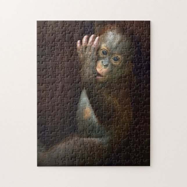 Orangutan Jigsaw Puzzle (Vertical)