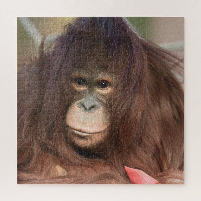 Orangutan Kayan Jigsaw Puzzle (Vertical)