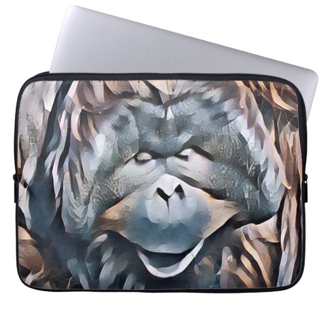 ORANGUTAN LAPTOP SLEEVE (Front)