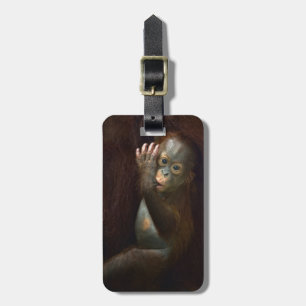 Orangutan Luggage Tag