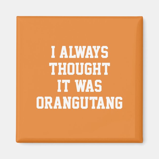 Orangutan Magnet (Front)