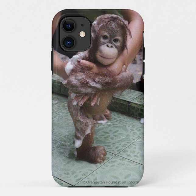 Orangutan Orphan Jacket OFI Case-Mate iPhone Case (Back)