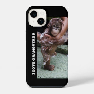 Orangutan Orphan Rescue iPhone 14 Case