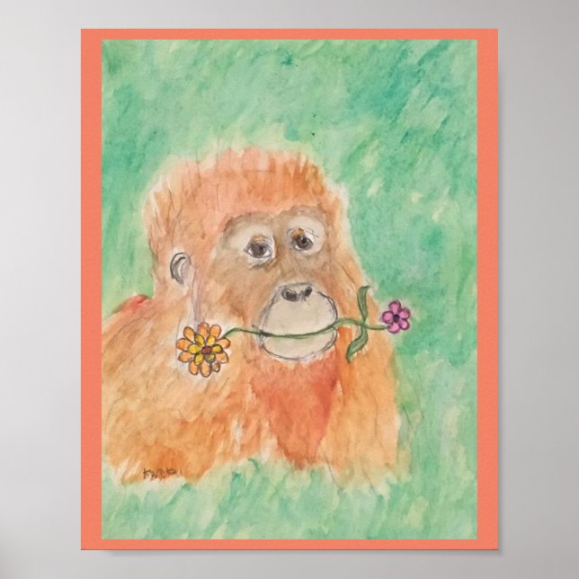 orangutan poster (Front)
