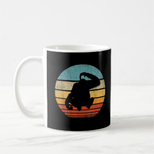 Orangutan Retro Vintage Sunset Mammal Animal Coffee Mug