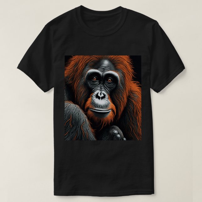 Orangutan T-Shirt (Design Front)