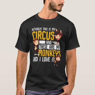 Orangutan This Is My Circus And These Are My Monke T-Shirt