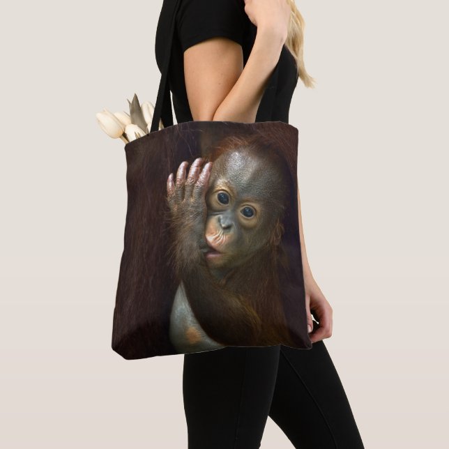 Orangutan Tote Bag (Close Up)