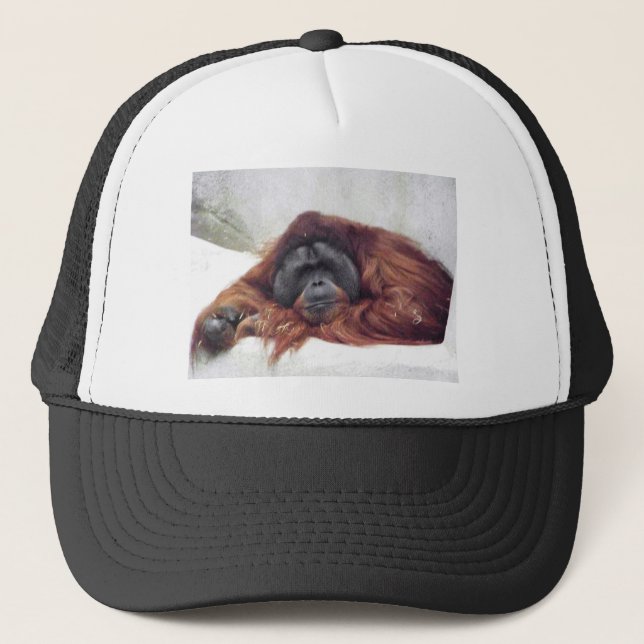 Orangutan Trucker Hat (Front)