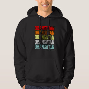Orangutan Wildlife Hoodie
