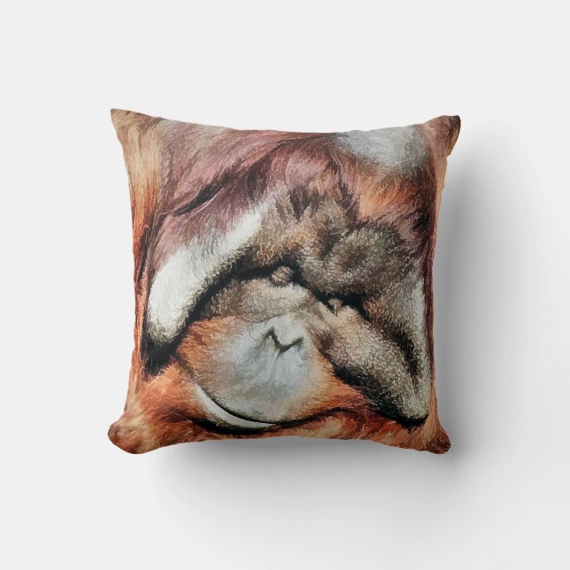 ORANGUTANS CUSHION (Front)
