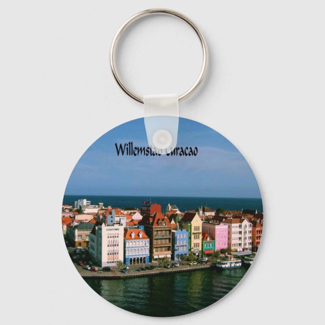 Oranjestad Aruba Key Ring (Front)