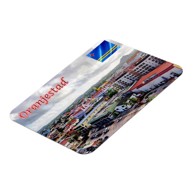 Oranjestad - Aruba Magnet (Left Side)