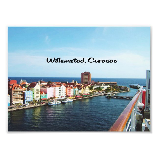 Oranjestad Aruba Photo Print (Front)