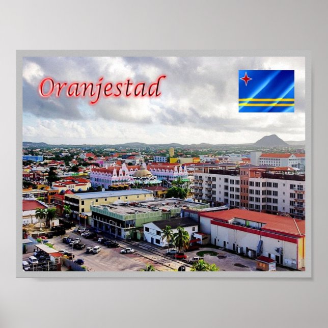 Oranjestad - Aruba Poster (Front)