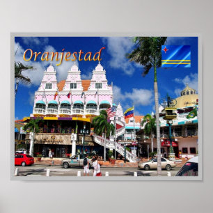 Oranjestad - Royal Plaza - Aruba - Poster