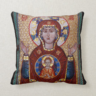 Oranta icon pillow - Orthodox Christian gift