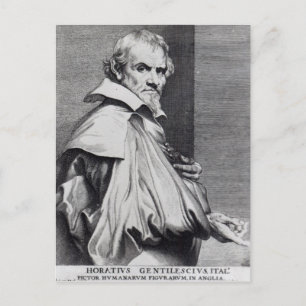 Orazio Gentileschi, from van Dyck's Postcard