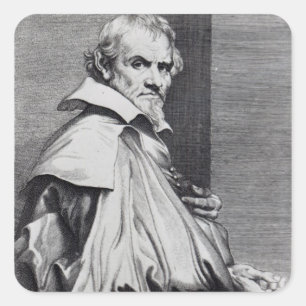 Orazio Gentileschi, from van Dyck's Square Sticker