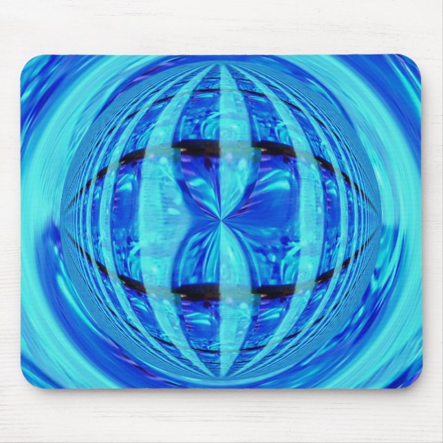 Orb Blue mousepad (horizontal) (Front)