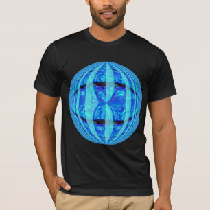 Orb Blue Round American apparel t-shirt